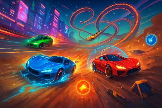 Speed Rivals: Nitro Clash - Jabali AI Poster