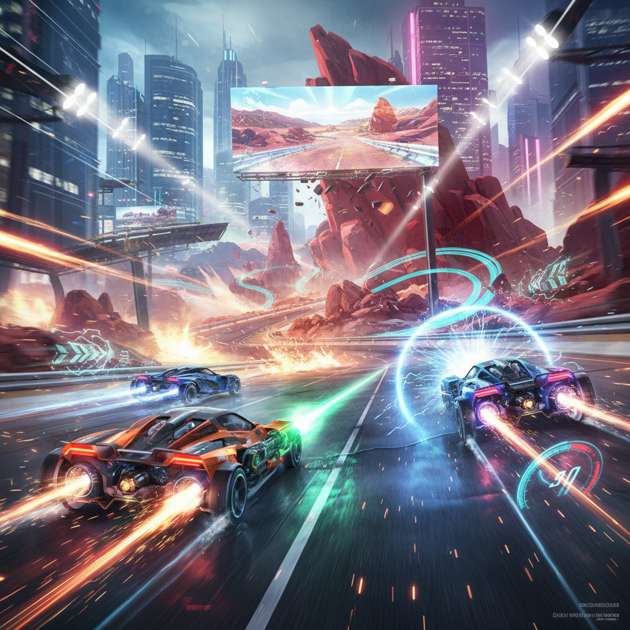 Turbo Combat Circuit - Jabali AI Poster