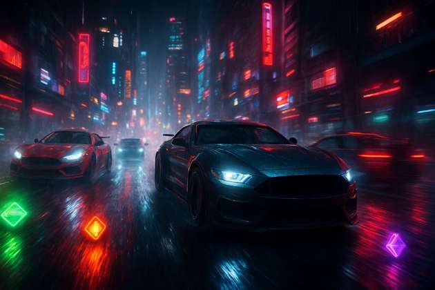 Neon Street Rivals - Jabali AI Poster