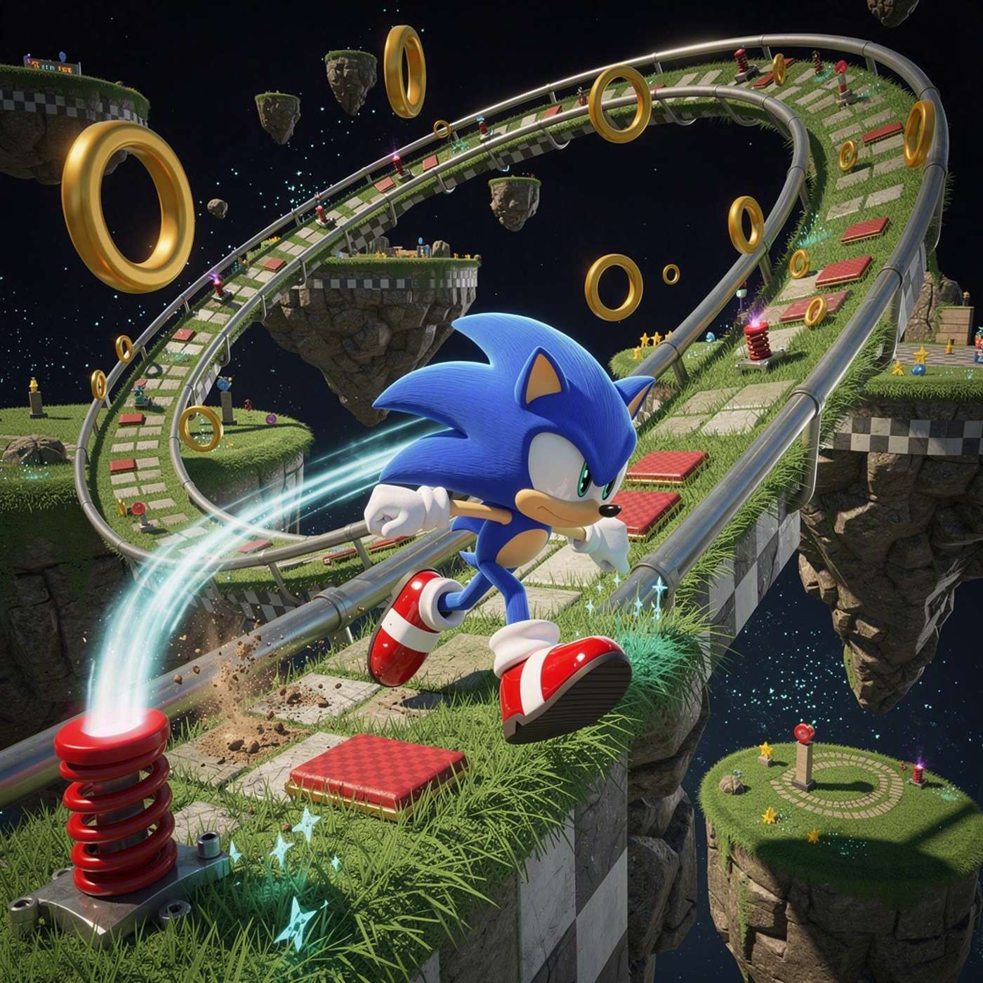 Sonic Momentum Rush game artwork