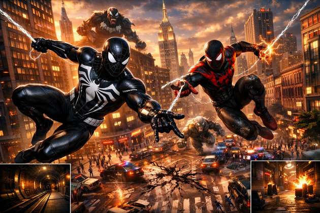 Spider-Man: City of Choices - Jabali AI Poster