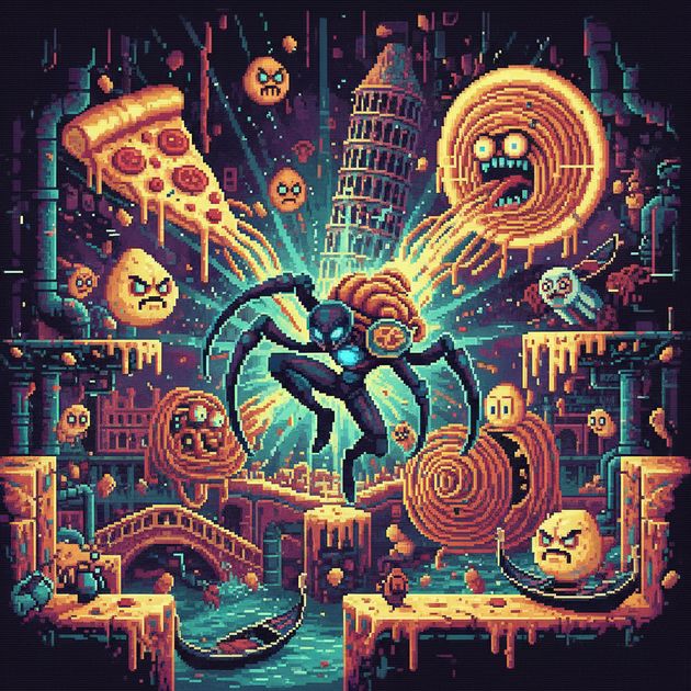 Glitch Portale - Jabali AI Poster