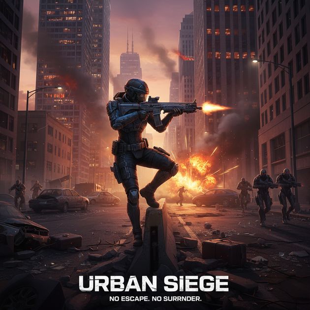 Urban Siege Resistor - Jabali AI Poster
