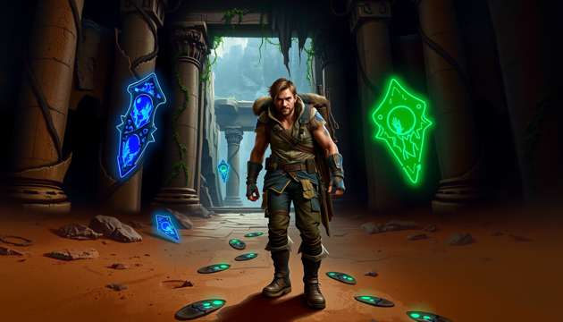Labyrinth of Secrets - Jabali AI Poster