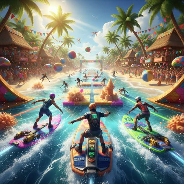 Surfboard Showdown - Jabali AI Poster