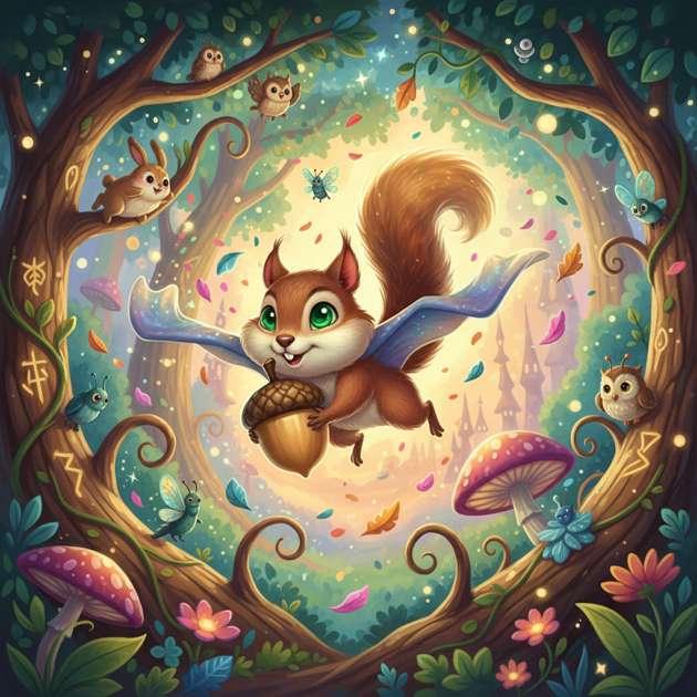 Whisker’s Wildwood Whirl - Jabali AI Poster