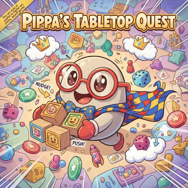 Pippa's Tabletop Quest - Grid-Based Puzzle by Jabali AI