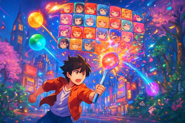 Anime City Breakout - Jabali AI Poster