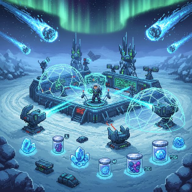 Frost Shield Command - Jabali AI Poster