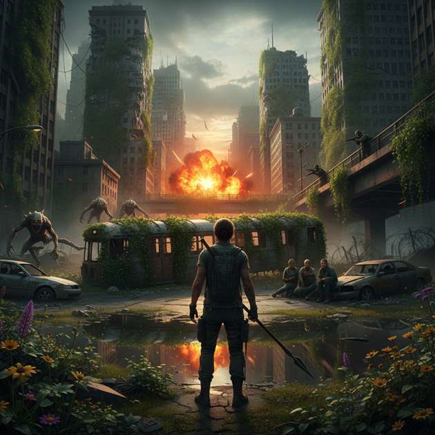 City of Ruin - Jabali AI Poster