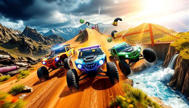 Wild Track Warfare - 3D Racing by Jabali AI