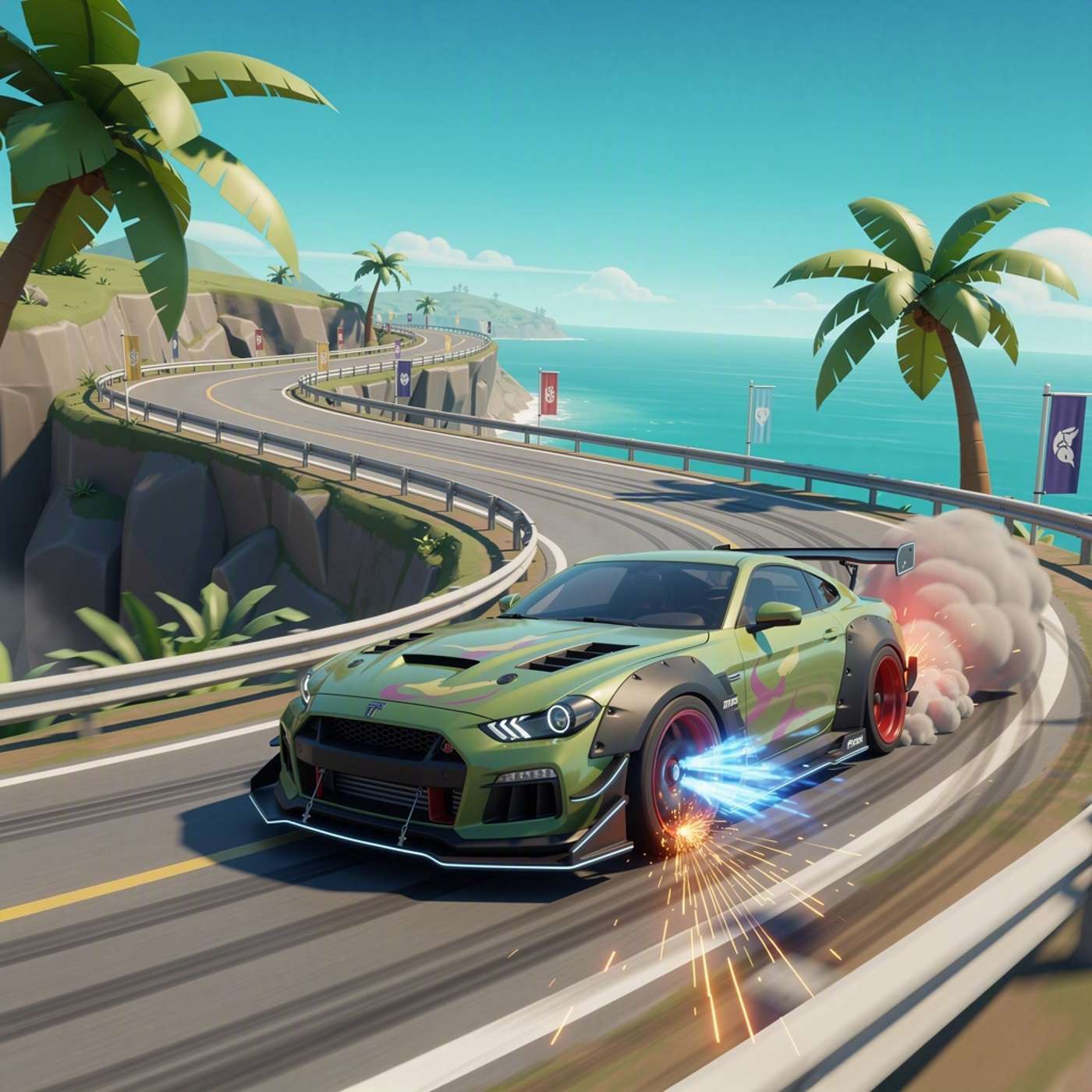 Nitro Drift Rush game artwork