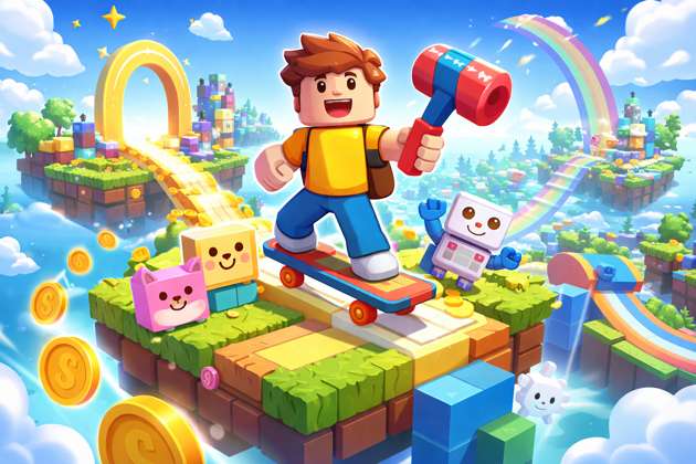 Blocky Battle Blitz - Jabali AI Poster