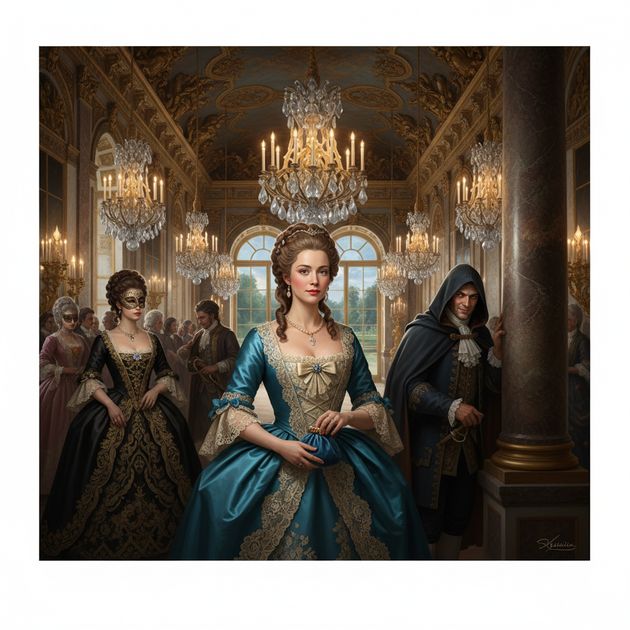 Versailles: Jewels of Intrigue - Jabali AI Poster