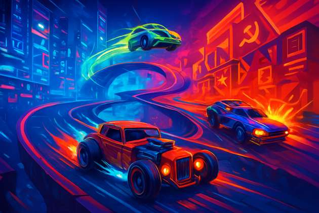 Rift Racers - Jabali AI Poster