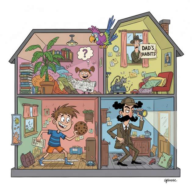 Weird Strict Dad - Jabali AI Poster