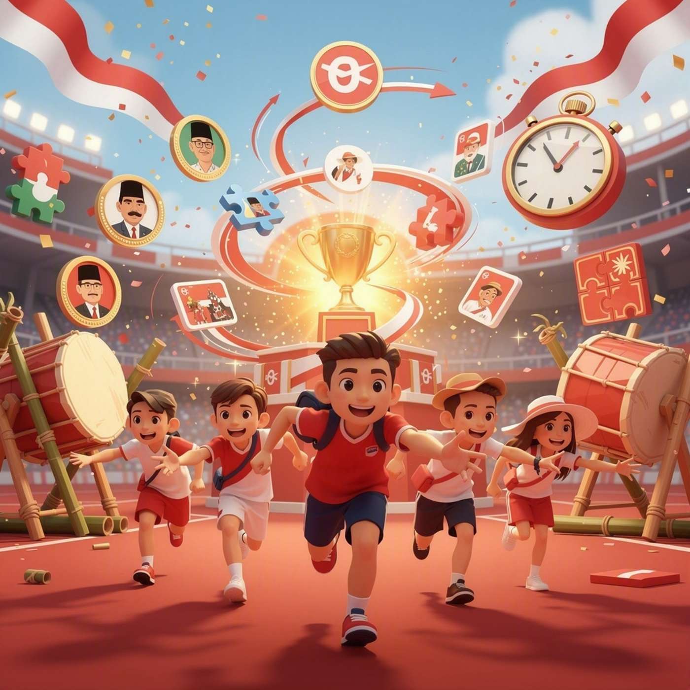 Merdeka Clash Online game artwork