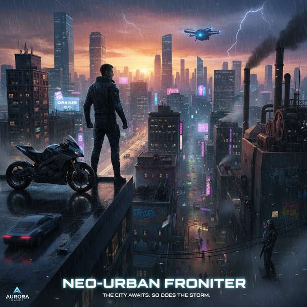 City of Vice - Jabali AI Poster