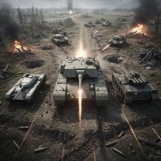 Steel Thunder Prototype - Jabali AI Poster