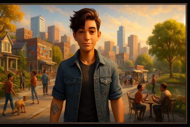 Alex Rivera - 3D Character Simulation by Jabali AI