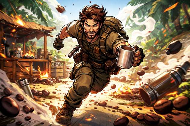 Free Fire Coffee Rush - Jabali AI Poster