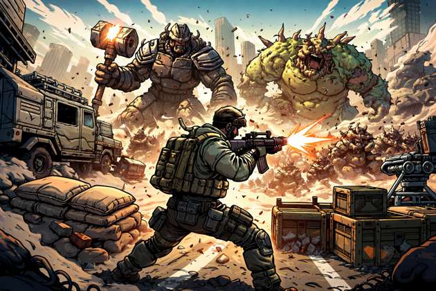 Last War Defensa Total - Jabali AI Poster