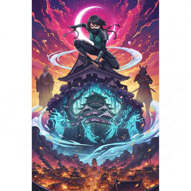 Ninja's Honor: Feudal Rift - Jabali AI Poster