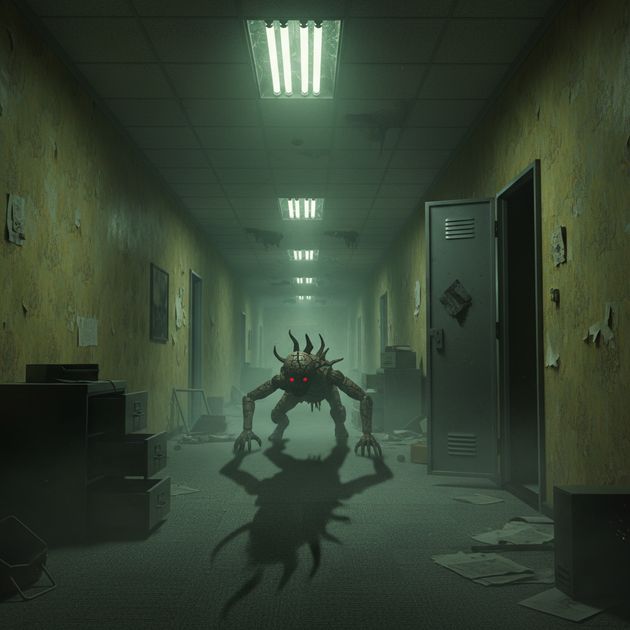 Backrooms: Endless Escape - Jabali AI Poster