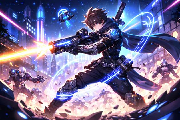 Blaster Quest RPG - Jabali AI Poster