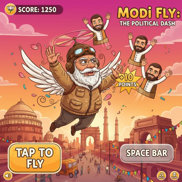 Pixel Wings Dash - Jabali AI Poster