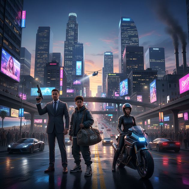 City Under Fire - Jabali AI Poster