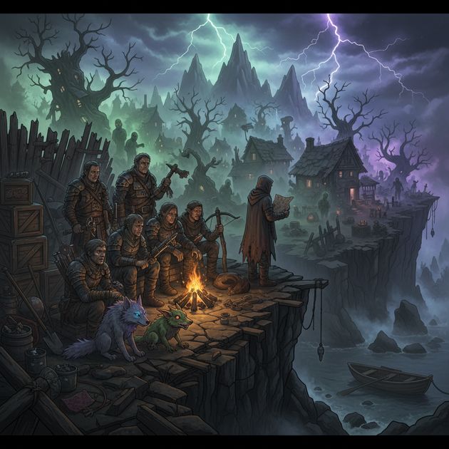 Alone Beneath the Veil - Jabali AI Poster