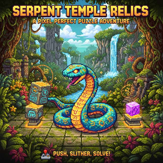 Serpent Temple Relics - Jabali AI Poster