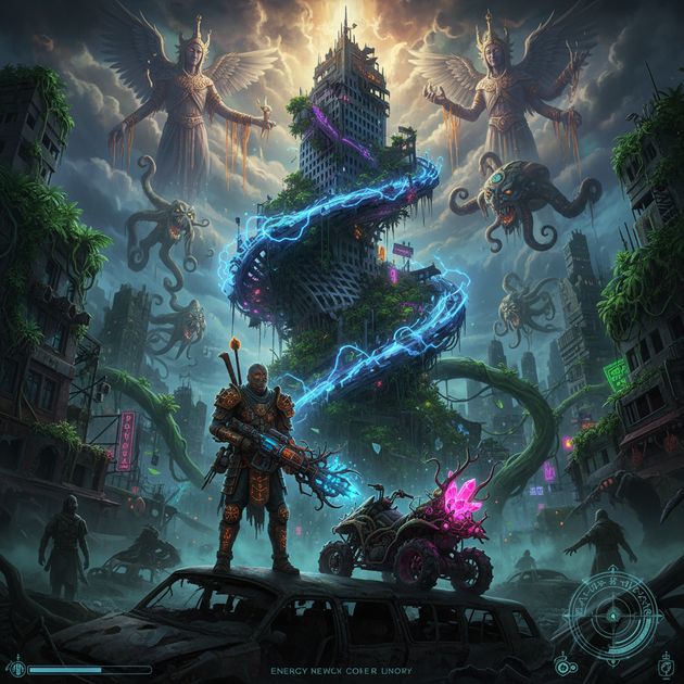 Ruinbound Divinities - Jabali AI Poster