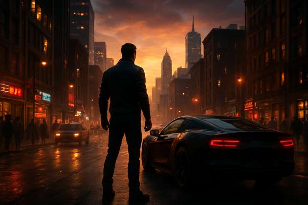 Urban Drive Pursuit - Jabali AI Poster