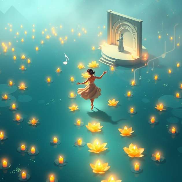 Maestro’s Luminous Voyage - Jabali AI Poster