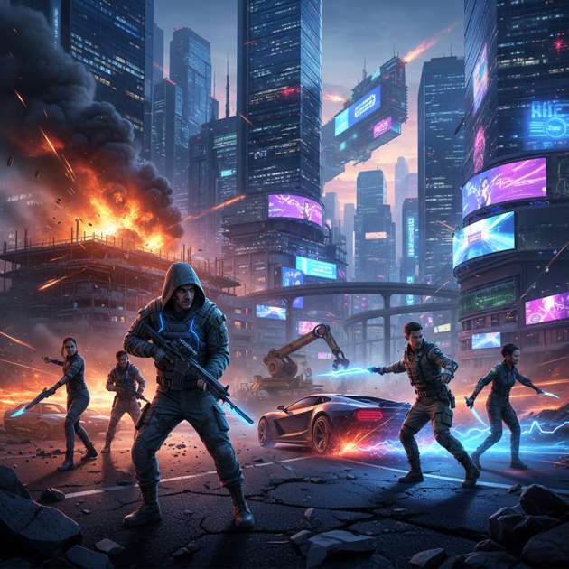 Urban Last Stand - Jabali AI Poster