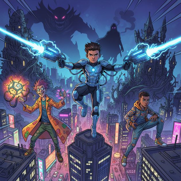 Akshay: City Defenders - Jabali AI Poster