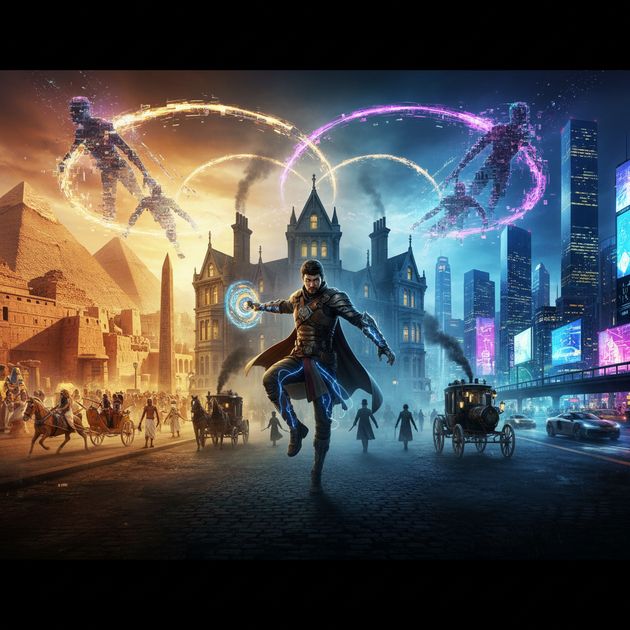 Timecity Restored - Jabali AI Poster