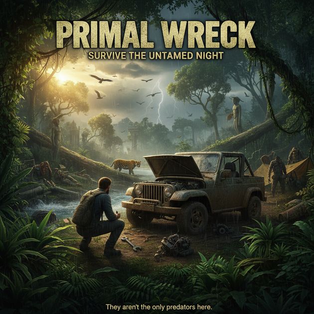 Escape Through Wilds - Jabali AI Poster