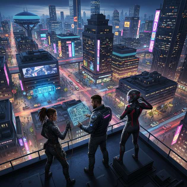 City Unbound - Jabali AI Poster