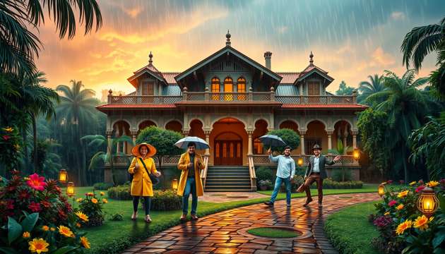 Monsoon Mysteries: Dilaram Escape - Jabali AI Poster
