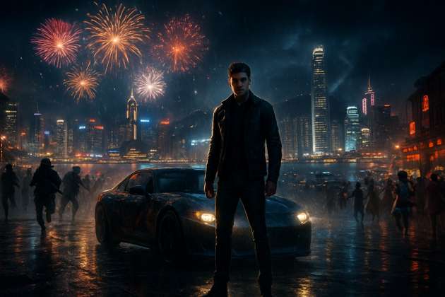 Neon Tide - Jabali AI Poster