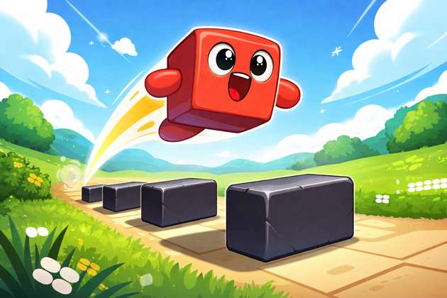 Sky Jump Runner - Jabali AI Poster