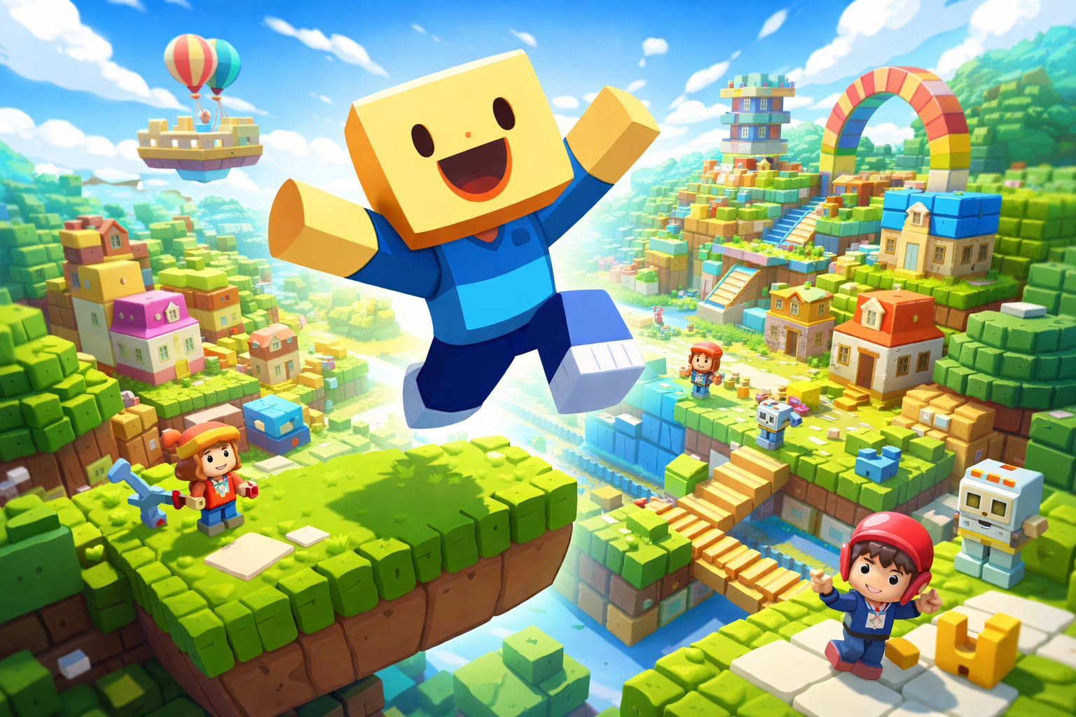 BlockWorld Adventures - Instant game by Jabali AI