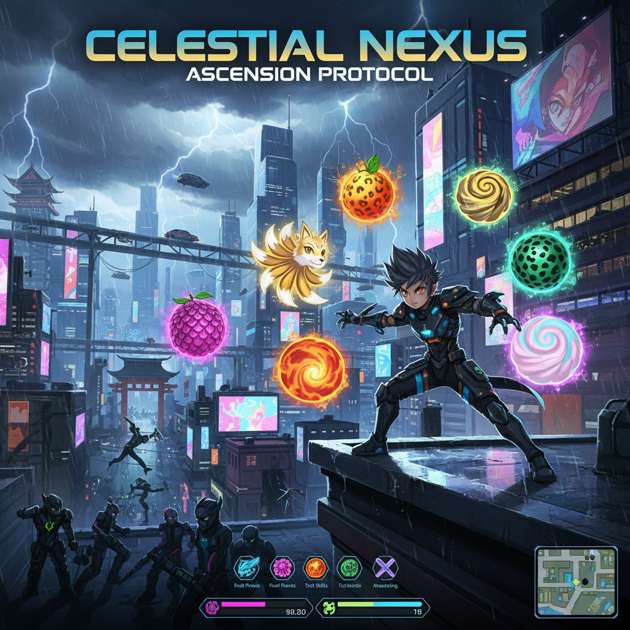 Metropolis Fruit Ascendancy - Jabali AI Poster