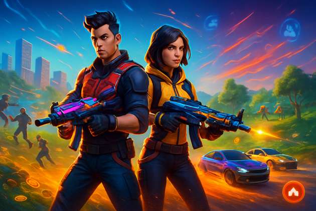 Battlefield Revive: Urban Royale - Jabali AI Poster