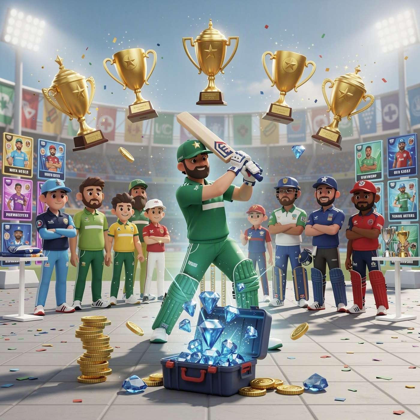 Cricket Empire 200K game artwork