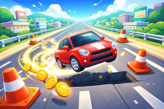 Endless Drift Rush - Jabali AI Poster