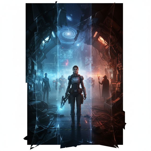 Timefract Station - Jabali AI Poster